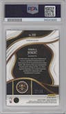 Nikola Jokic from the 2023-24 Panini Select  set featuring a Disco Light Blue  parallel graded by PSA and given an overall grade of 10.
