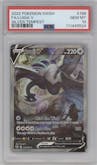 Lugia V from the 2022 Pokemon SWSH set graded by PSA and given an overall grade of 10.