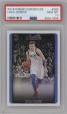 Luka Doncic from the 2018-19 Panini Chronicles set graded by PSA and given an overall grade of 10.