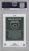 Walter Payton from the 2020 Panini Donruss set graded by PSA and given an overall grade of 10.