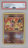 Charizard  from the 2016 Pokemon XY set graded by PSA and given an overall grade of 7.