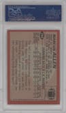 Marcus Allen from the 1983 Topps set graded by PSA and given an overall grade of 9.