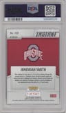 Jeremiah Smith from the 2024 Panini Instant NIL set graded by PSA and given an overall grade of 10.