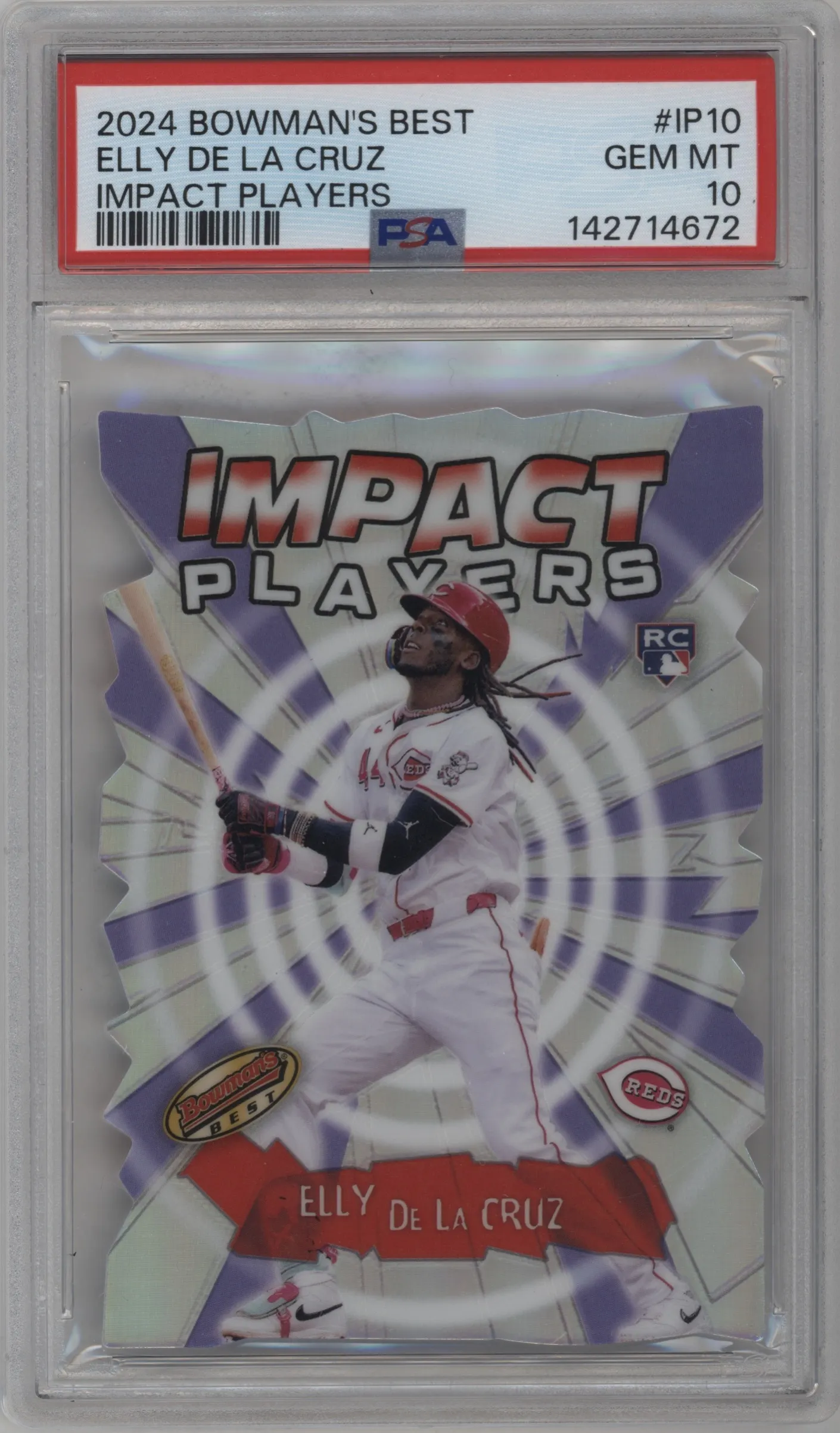 2024 Bowman's Best Impact Players Elly De La Cruz #IP-10 PSA 10