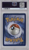Greninja ex from the 2024 Pokemon SV set featuring a Shrouded Fable Greninja ex Special Illustration Collection parallel graded by PSA and given an overall grade of 10.