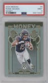 Rome Odunze from the 2024 Panini Mosaic set graded by PSA and given an overall grade of 9.