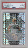 Luke Musgrave from the 2023 Panini Mosaic set graded by PSA and given an overall grade of 10.