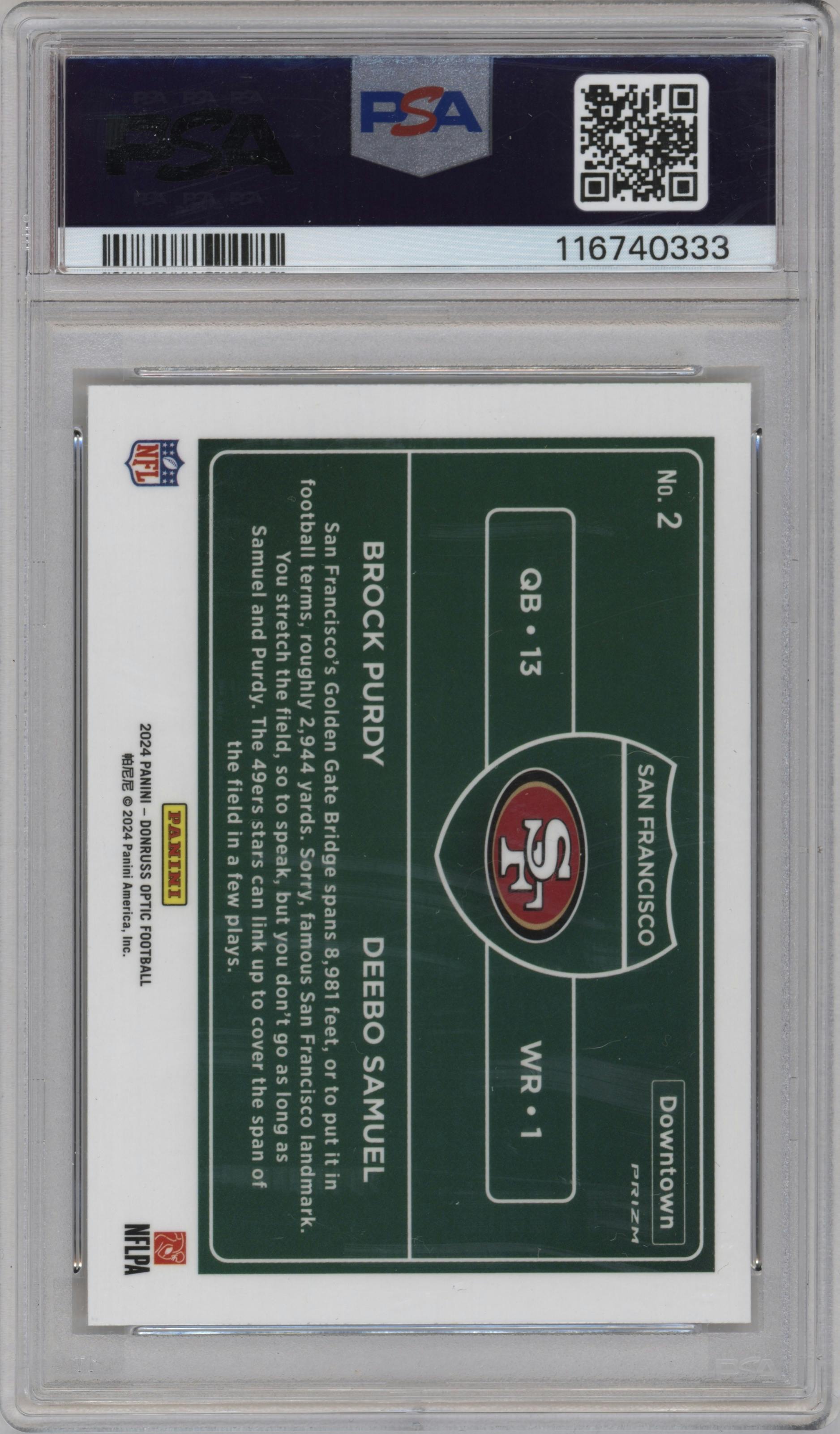 Brock Purdy/Deebo Samuel 