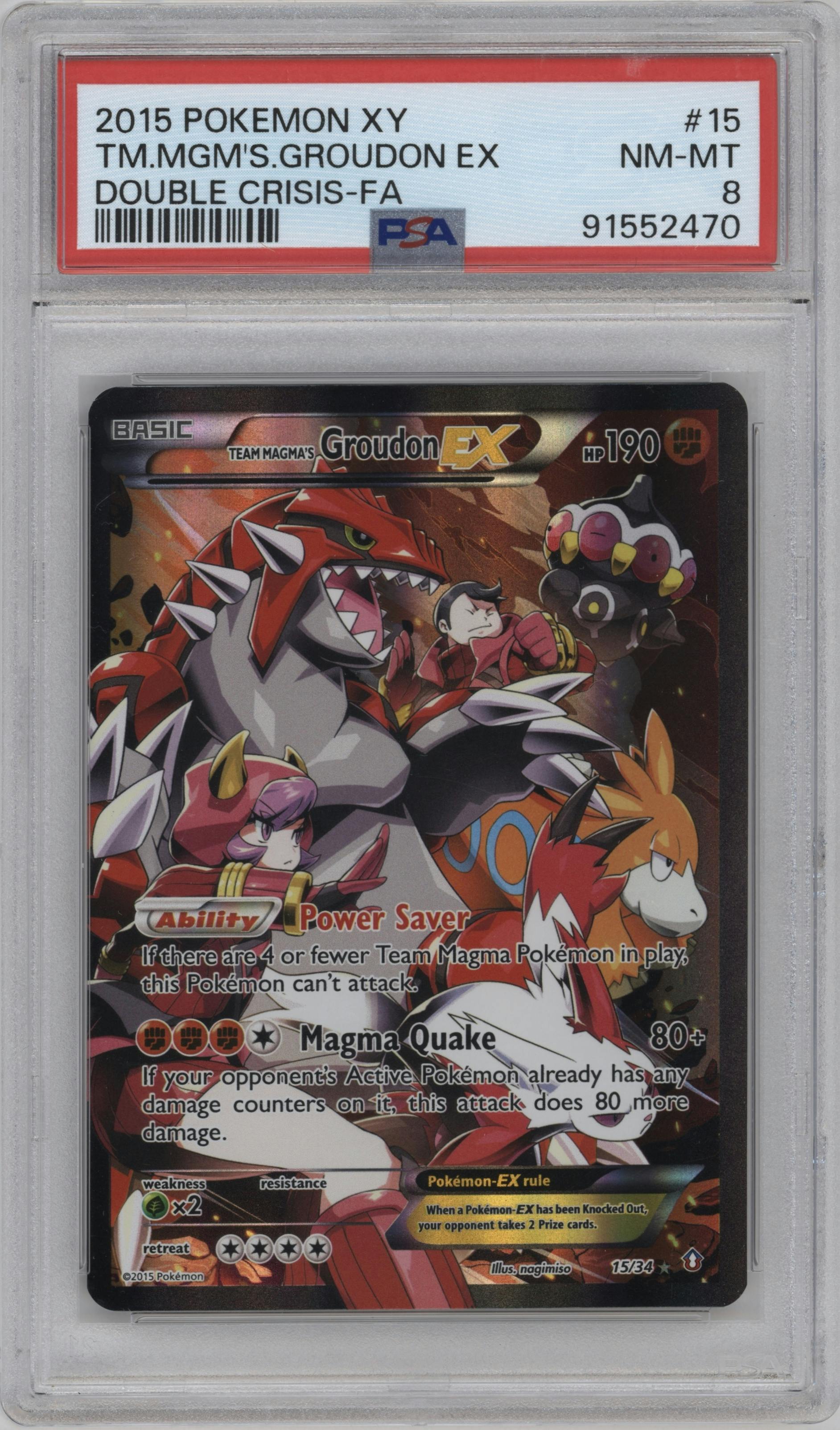 Team Magma's Groudon EX