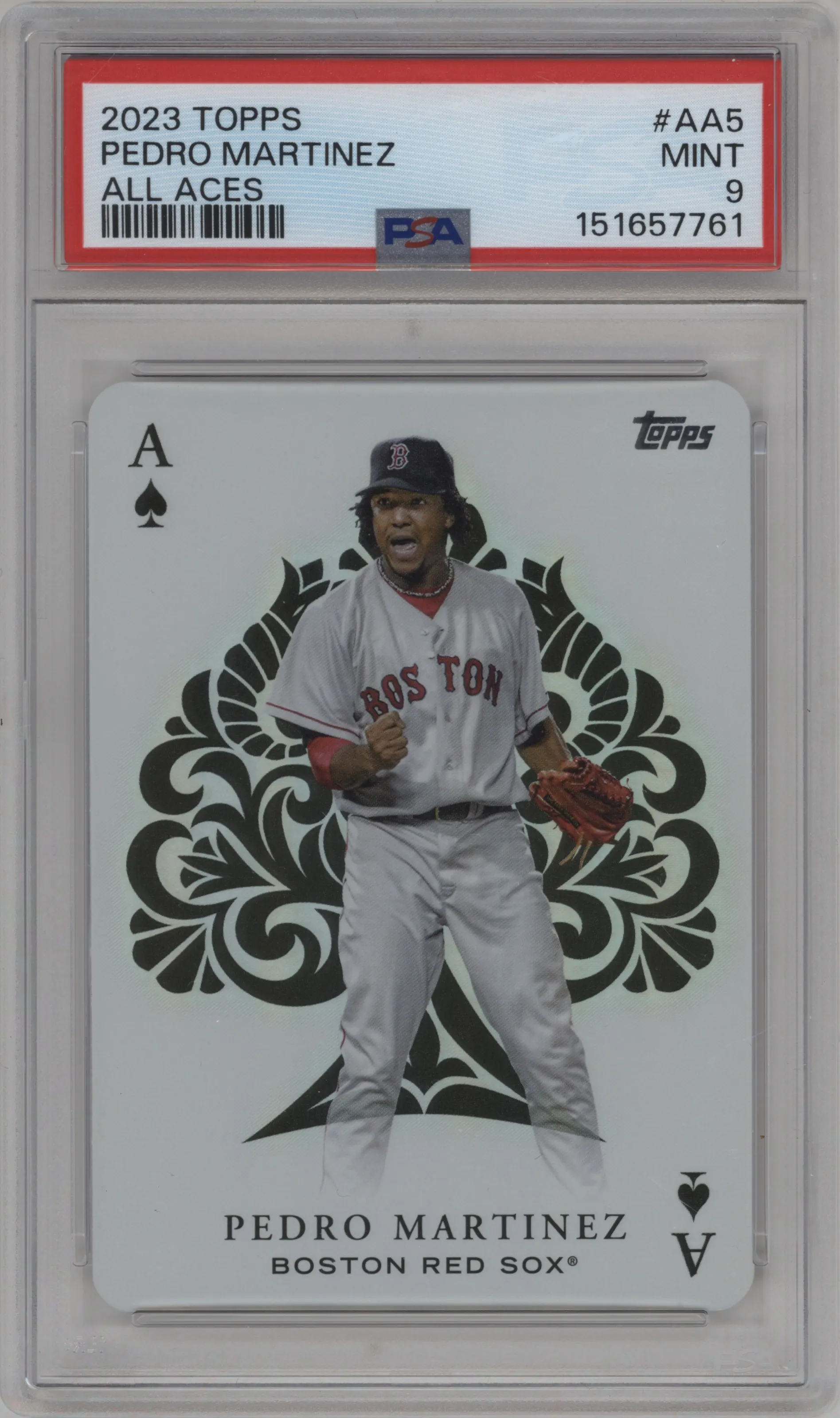 2023 Topps All Aces Pedro Martinez #AA-5 PSA 9