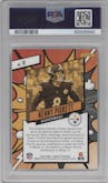 Kenny Pickett from the 2023 Panini Absolute set graded by PSA and given an overall grade of 10.