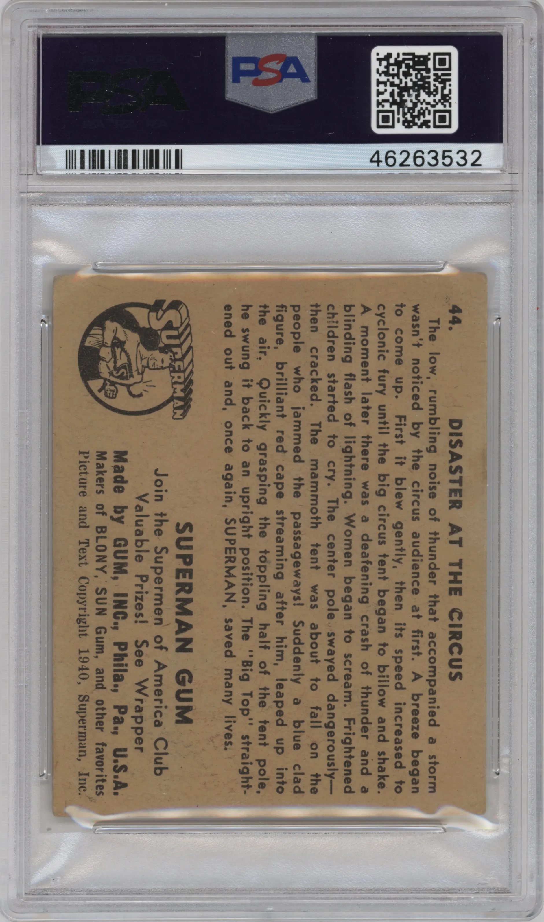 Disaster at the Circus