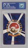 Blastoise from the 1998 Pokemon JPN set featuring a CD Promo parallel graded by PSA and given an overall grade of 10.