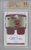 Kyler Murray from the 2019 Panini National Treasures set graded by Beckett and given an overall grade of 9.5.