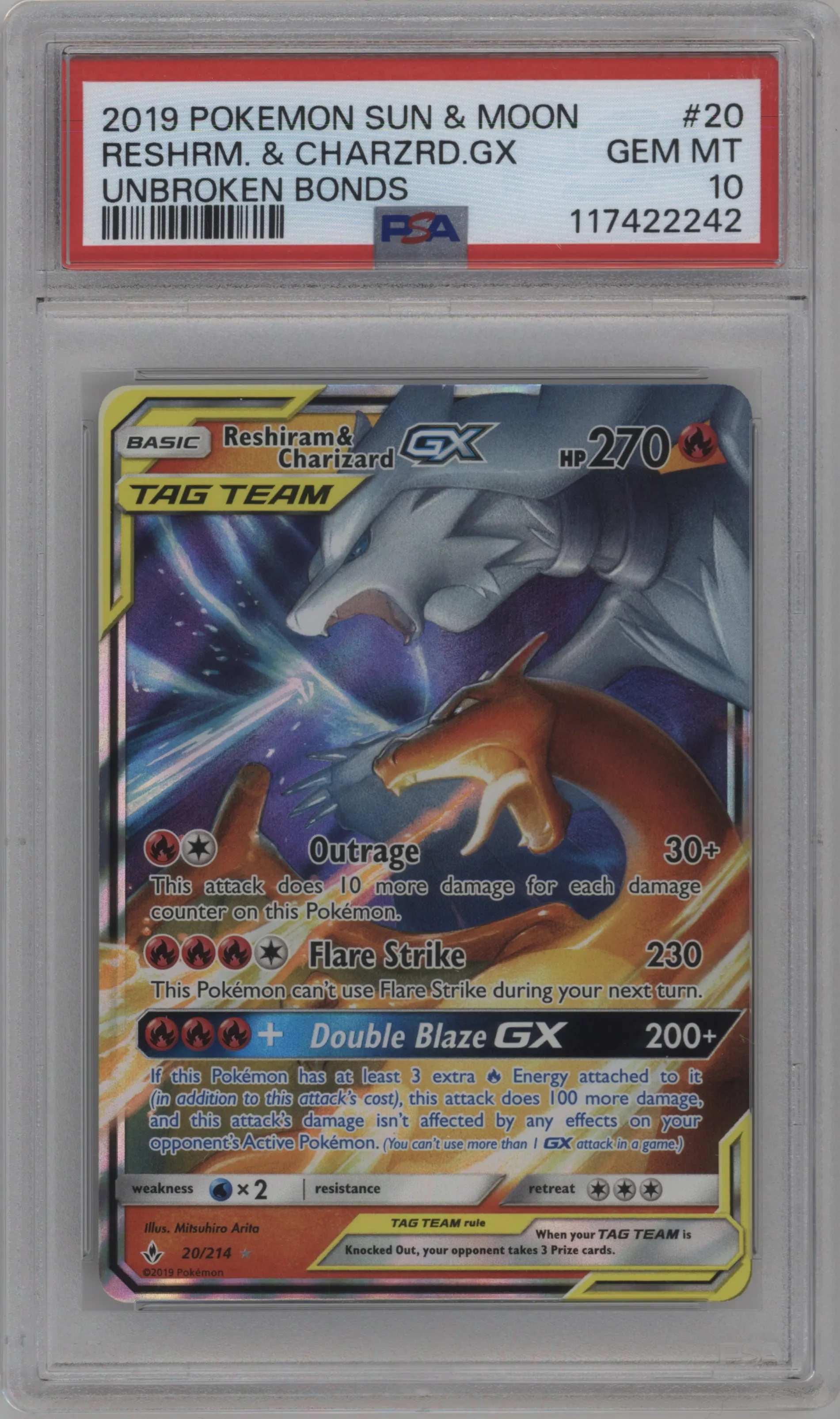 Reshiram/Charizard GX