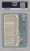 Bob Gibson from the 1965 Topps set graded by PSA and given an overall grade of 4.