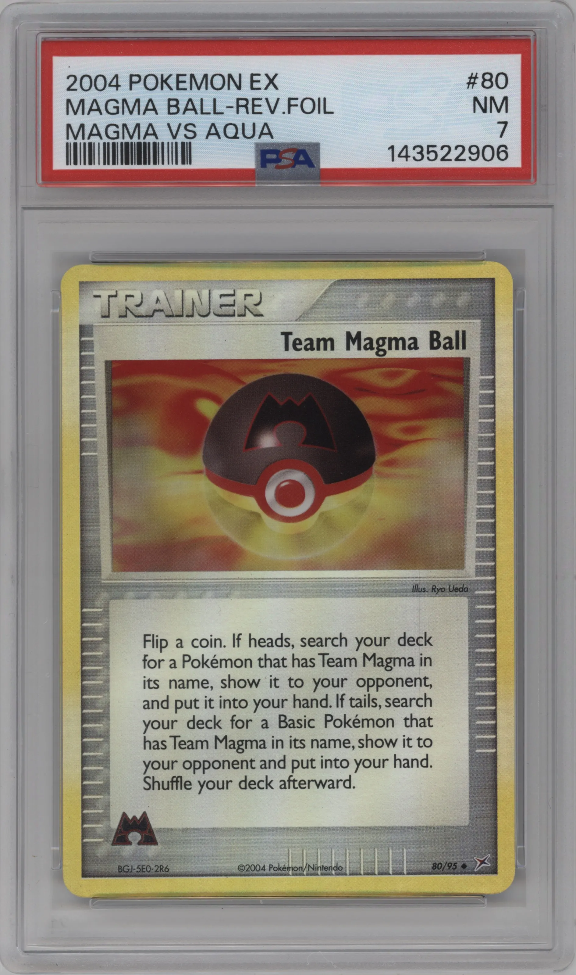 Team Magma Ball