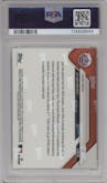 Juan Soto from the 2025 Topps Now set graded by PSA and given an overall grade of 10.