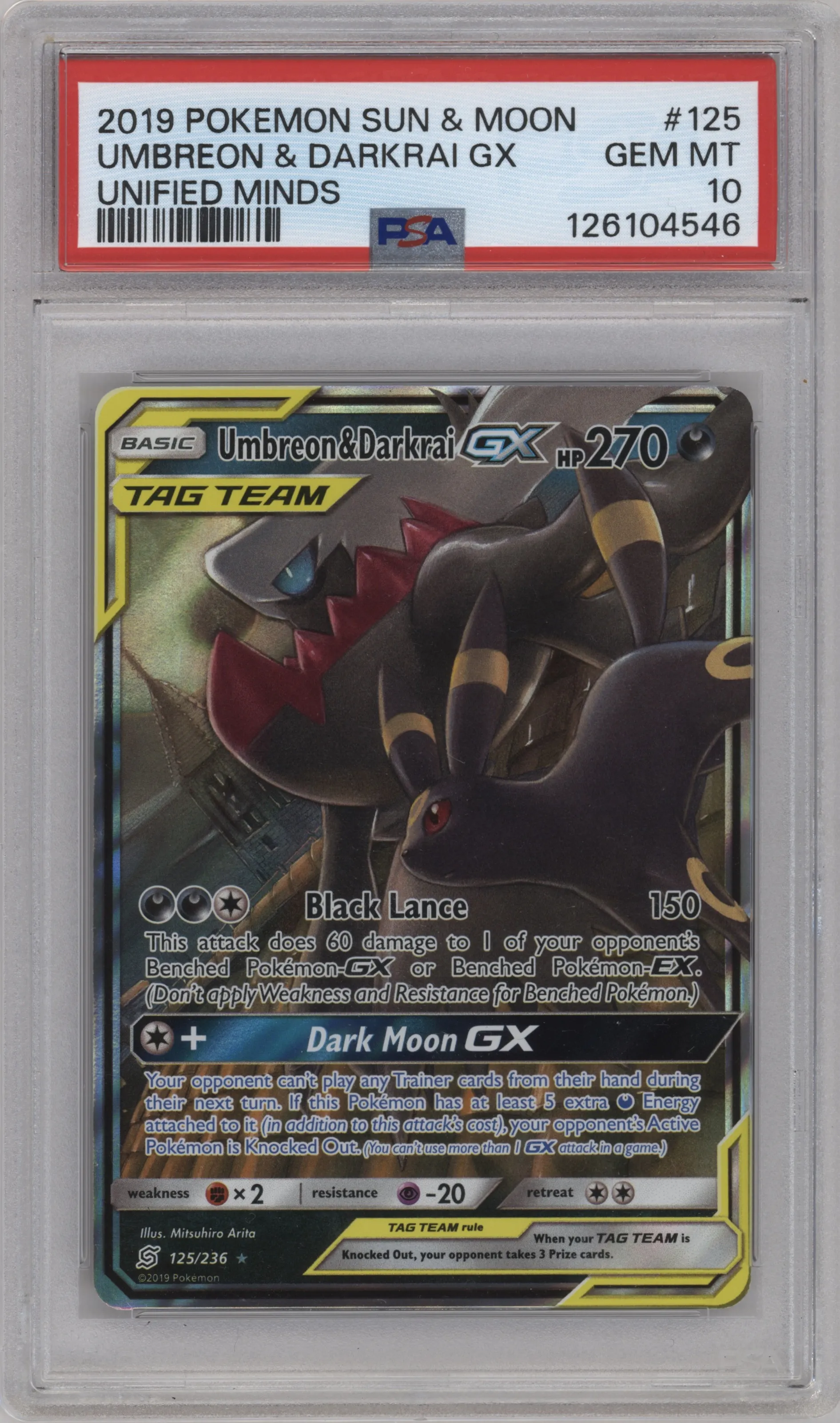 Umbreon/Darkrai GX