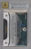 Dan Marino from the 2021 Panini Spectra set featuring a Gold parallel graded by Beckett and given an overall grade of 9.