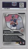 Caleb Williams from the 2024 Panini Prizm set featuring a Pink Prizm parallel graded by PSA and given an overall grade of 9.