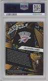 Jalen Williams from the 2022-23 Panini Mosaic set graded by PSA and given an overall grade of 10.