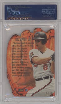 Cal Ripken Jr. from the 1994 Flair set graded by PSA and given an overall grade of 10.