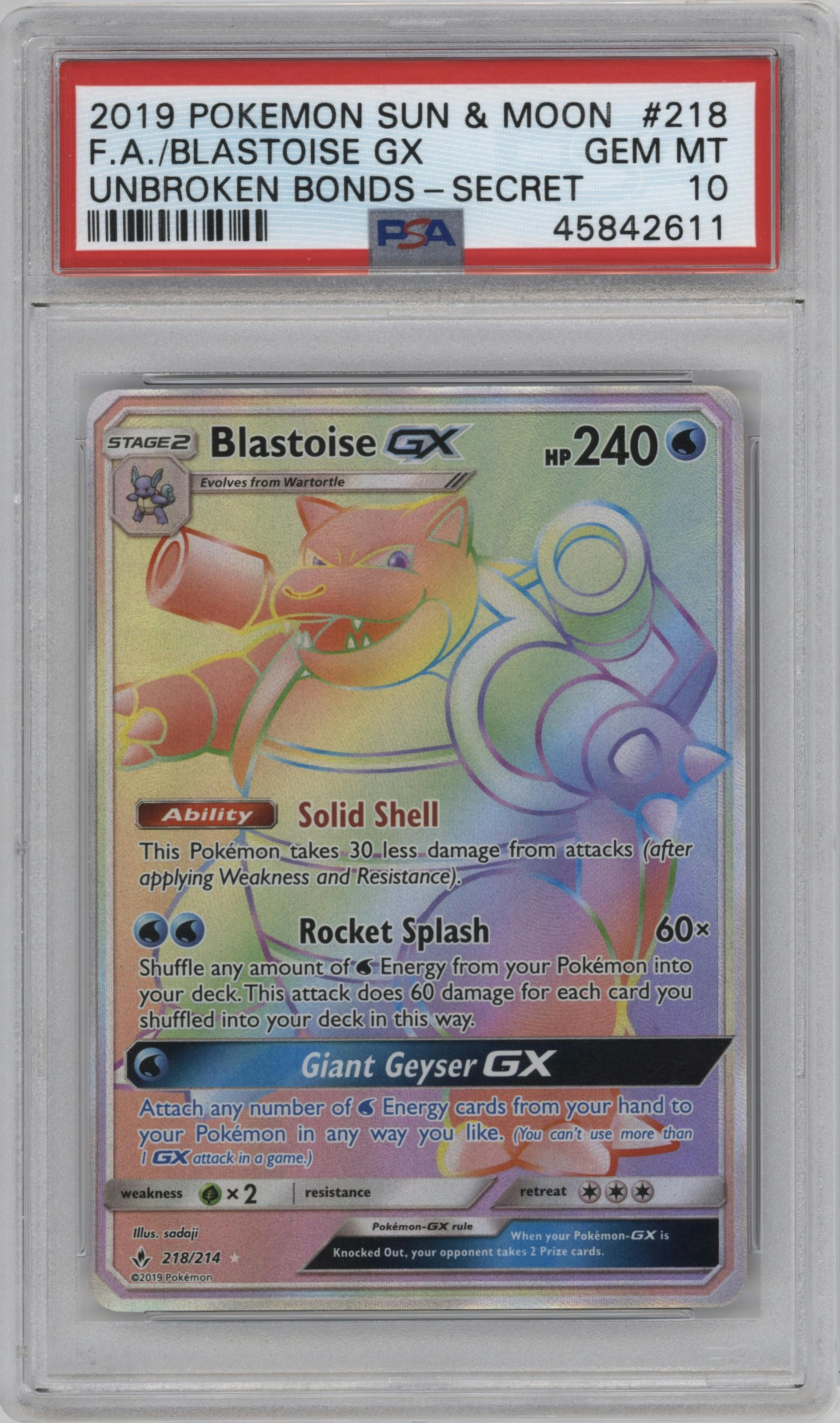 Blastoise GX