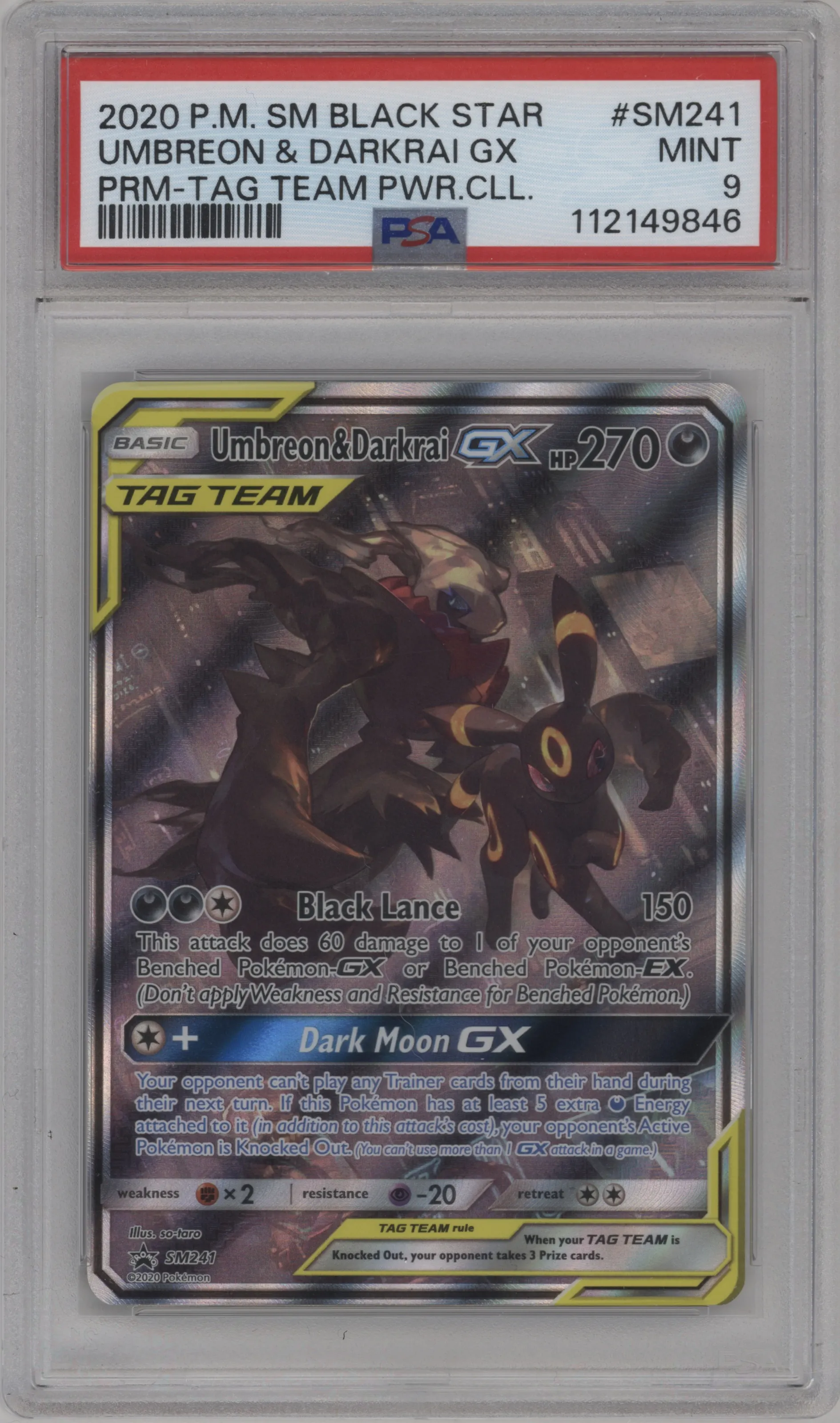 Umbreon/Darkrai GX