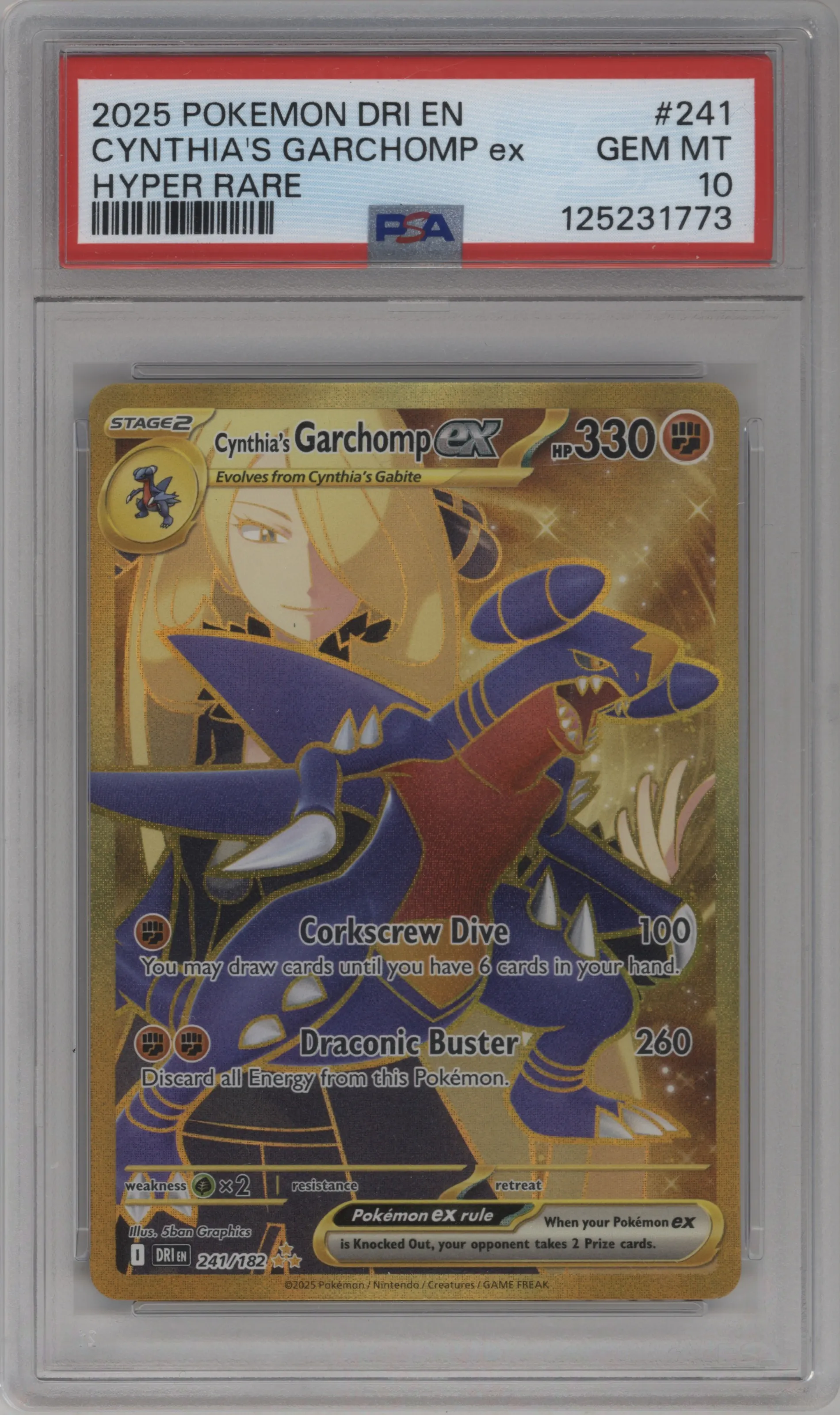 Cynthia's Garchomp ex