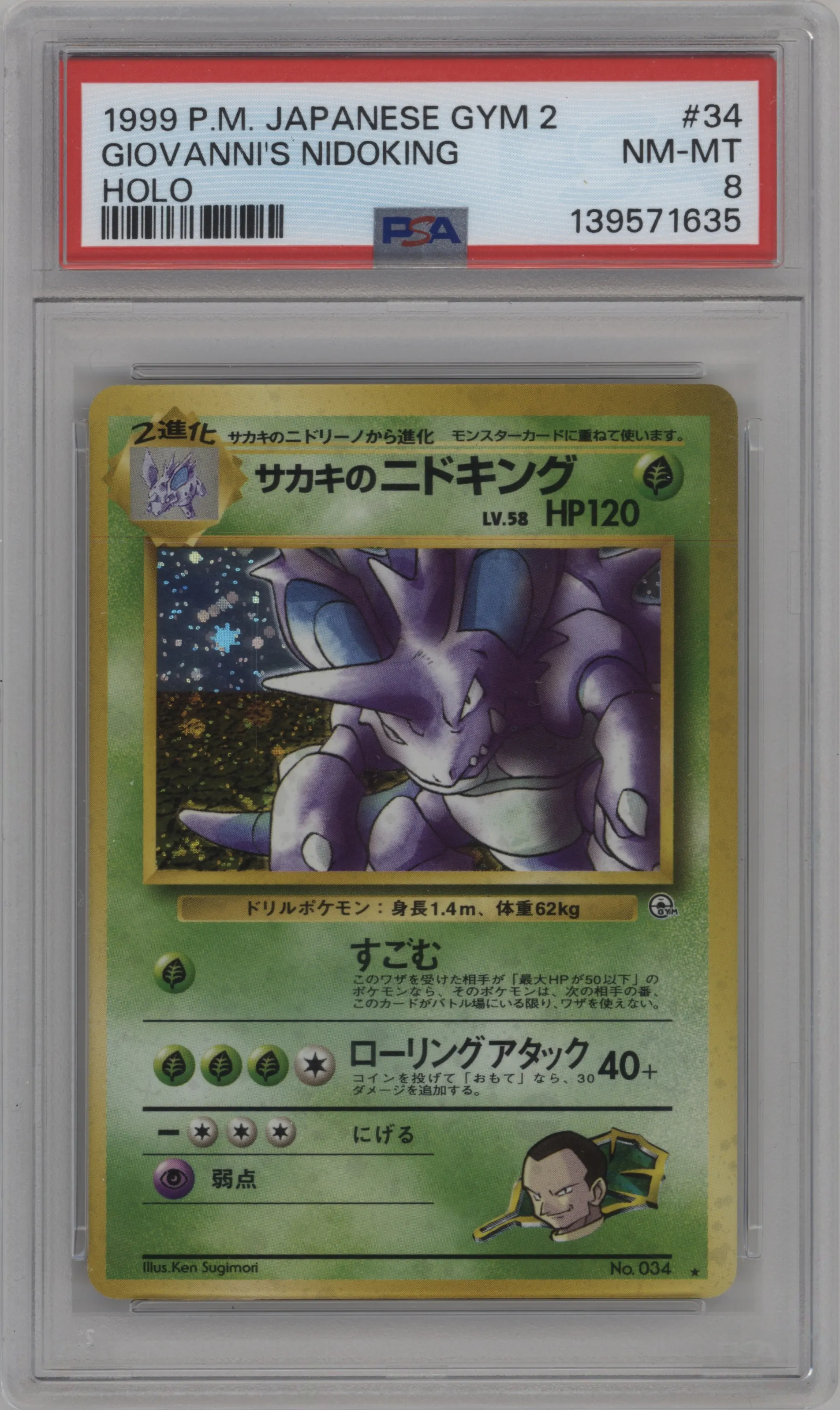 Giovanni's Nidoking