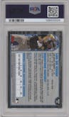 Leo De Vries  from the 2024 Bowman Chrome set graded by PSA and given an overall grade of 10.