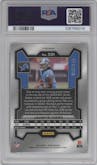 Jahmyr Gibbs from the 2023 Panini Prizm set featuring a Purple Prizm parallel graded by PSA and given an overall grade of 10.