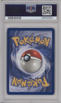 Cloyster from the 1999 Pokemon set graded by PSA and given an overall grade of 10.