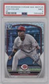 Cam Collier from the 2023 Bowman Mega Box set graded by PSA and given an overall grade of 9.