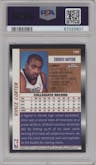 Vince Carter from the 1998-99 Topps Chrome set graded by PSA and given an overall grade of 9.