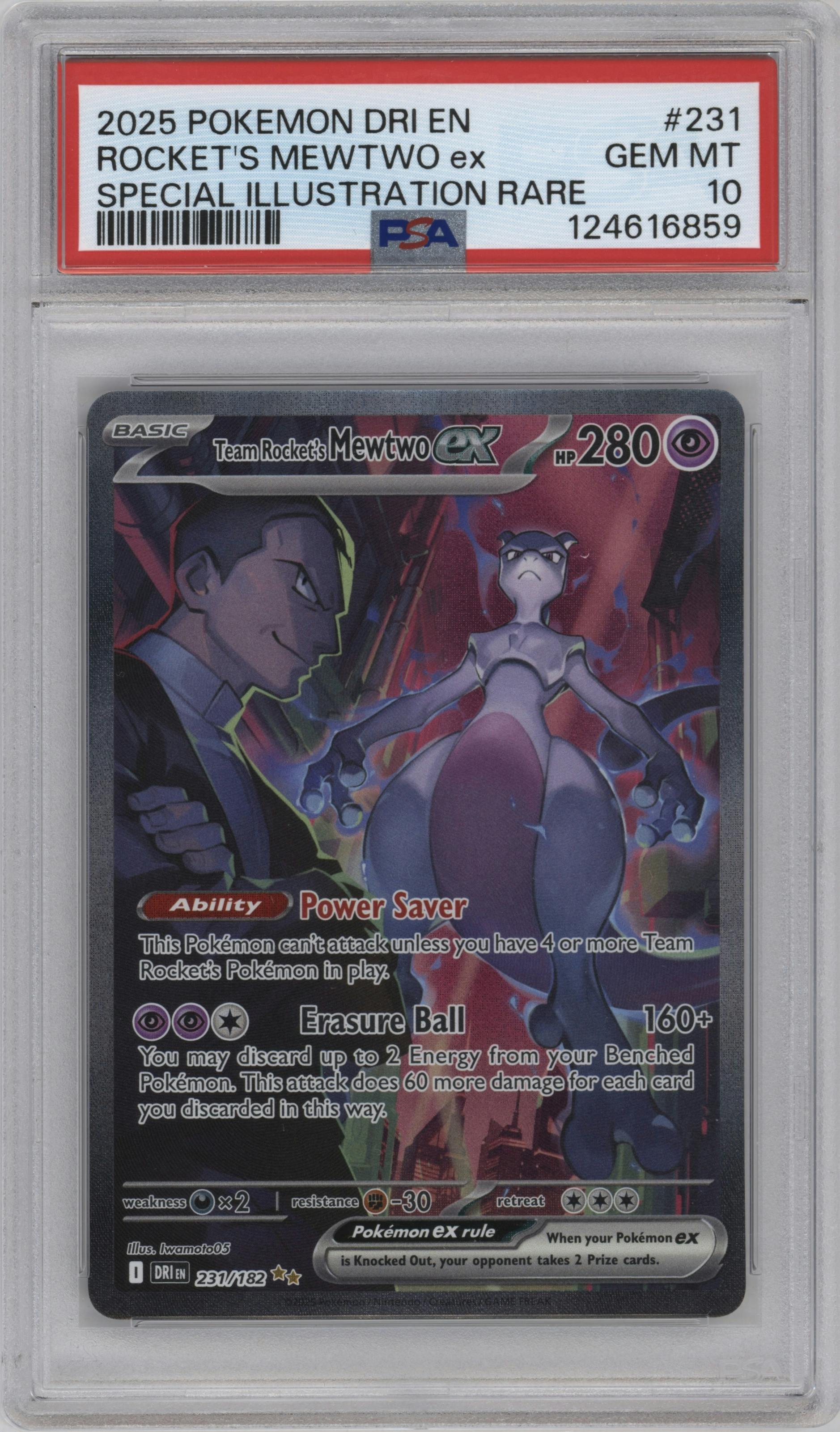Team Rocket's Mewtwo ex