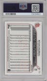 Stan Musial from the 2022 Topps Gilded Collection set graded by PSA and given an overall grade of 10.