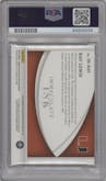 Ray Lewis from the 2022 Panini Immaculate Collection Collegiate set featuring a Blue parallel graded by PSA and given an overall grade of 9.