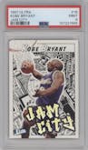 Kobe Bryant from the 1997-98 Fleer Ultra set graded by PSA and given an overall grade of 9.