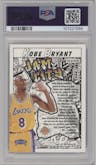 Kobe Bryant from the 1997-98 Fleer Ultra set graded by PSA and given an overall grade of 9.