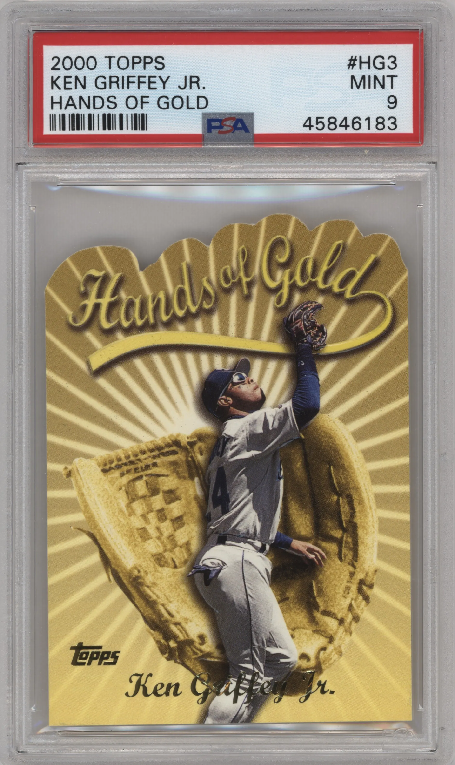 2000 Topps Hands of Gold Ken Griffey Jr. #HG3 PSA 9