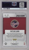 Caitlin Clark from the 2024-25 Panini Instant WNBA set graded by PSA and given an overall grade of 10.