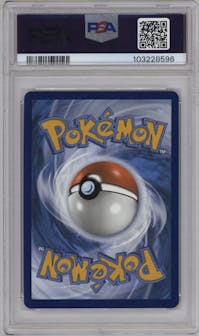 Charizard ex from the 2023 Pokemon SV set graded by PSA and given an overall grade of 10.