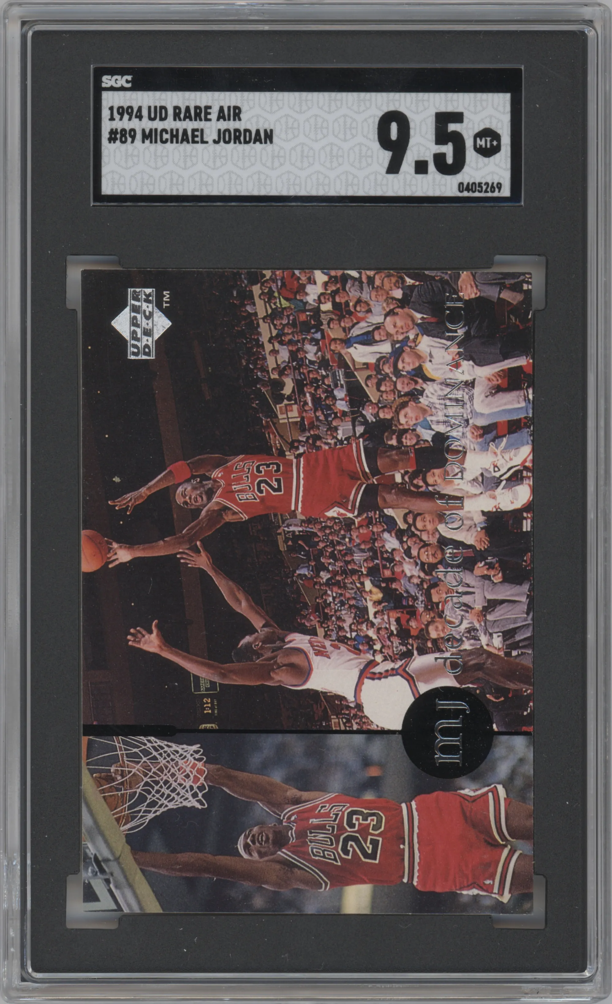 1994 Upper Deck Jordan Rare Air Michael Jordan #89 SGC 9.5
