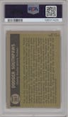 Sandy Koufax/Johnny Podres from the 1961 Topps set graded by PSA and given an overall grade of 6.