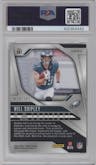 Will Shipley from the 2024 Panini Prizm set featuring a Red Wave parallel graded by PSA and given an overall grade of 9.