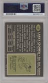 Larry Csonka from the 1969 Topps set graded by PSA and given an overall grade of 6.