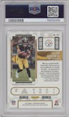 Calvin Austin III from the 2022 Panini Contenders set graded by PSA and given an overall grade of 9.