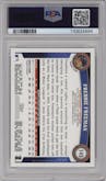 Freddie Freeman from the 2011 Topps set graded by PSA and given an overall grade of 9.